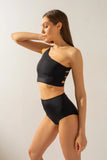 High waist shorts - Shark