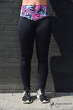 Flexmonkey Legging 'Flower' - Flexmonkey Polewear