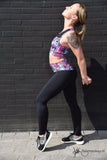 Flexmonkey Legging 'Flower' - Flexmonkey Polewear