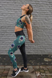 Flexmonkey Legging 'Peacock' - Flexmonkey Polewear