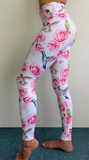 squat proof fitness legging en second skin ultra light yoga leggings met drawstring door flexmonkey polewear side