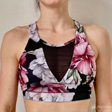 Flexmonkey Graceful Mesh Top - Peony