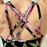 Flexmonkey Graceful Mesh Top - Peony