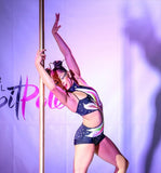 LUPIT COMPETITION POLE BRASS 45mm (IPSF approved) - Flexmonkey Polewear