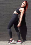 Flexmonkey Leggings 'Precious Black' - Flexmonkey Polewear