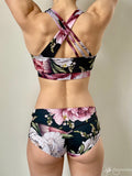 Flexmonkey Tiny poleshorts - Peony Rose