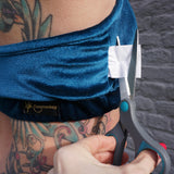 Haltertop doublesided 'Velvet Butterfly' - Flexmonkey Polewear