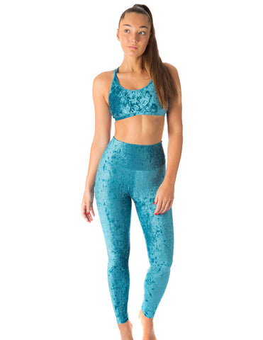 Nieuwe kleuren HIGH WAIST leggings Turquoise/Bronze/Purple/Gold