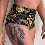 High shorts doublesided Gold jungle - Shark