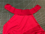 Patroon paaldanssetje (top en short)