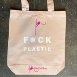 Let ' s Fly PoleMonkey die wiederverwendbare shopper Baumwolltasche von Flexmonkey polewear