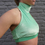 Flexmonkey Haltertop 'Summer Flower' - Flexmonkey Polewear