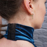 Haltertop doublesided 'Velvet Butterfly' - Flexmonkey Polewear