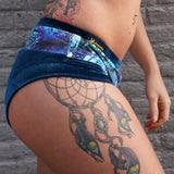 Flexmonkey Apple bum shorts 'Velvet Butterfly' - Flexmonkey Polewear