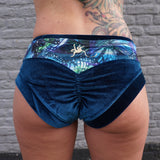 Flexmonkey Apple bum shorts 'Velvet Butterfly' - Flexmonkey Polewear