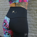Flexmonkey High Waist Legging 'Flower' - Flexmonkey Polewear