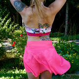 Flexmonkey Poledance skirt short 'Fuchsia' - Flexmonkey Polewear