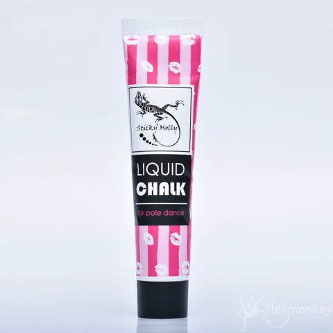 sticky molly poledance grip liquid chalk 100ml in stock on sale