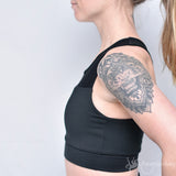 Flexmonkey racerback 'Sportacious' Precioso negro