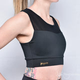 Flexmonkey racerback 'Sportacious' Precioso negro