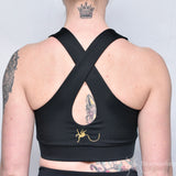 Flexmonkey racerback 'Sportacious' Precioso negro