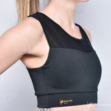 Flexmonkey racerback 'Sportacious' Precioso negro