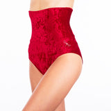 Dragonfly Betty - velvet fitness short - Flexmonkey Polewear