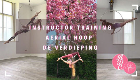 opleiding tot aerial hoop instructor bij Flexmonkey paaldansstudio ADC's zusje