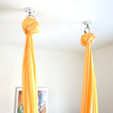 Aerial ceiling mount for aerial yoga and hammock (low level non dynamic movements)