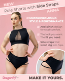 Ann side strap pole short - Dragonfly