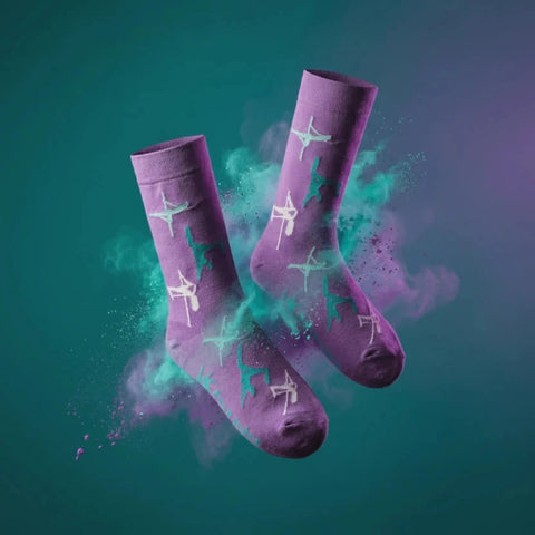 Poledance happy socks