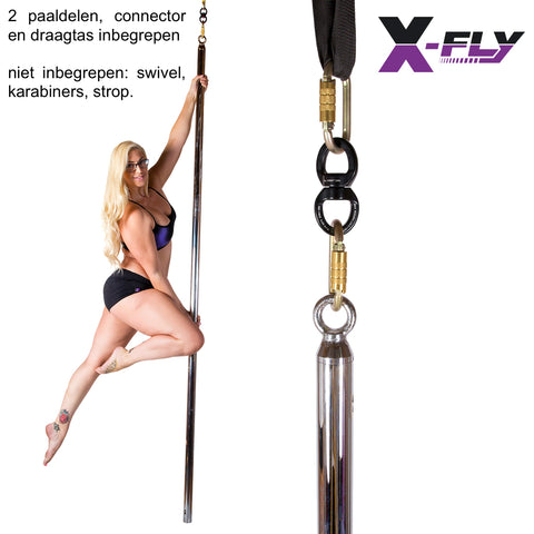 X-Fly Flying pole rubber finish