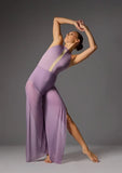 Mesh catsuit lyrasuit unitard bodysuit lilac stretch