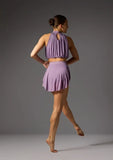lyrical poledance skirt and top lilac