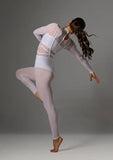 unitard aerial lyrasuit white mesh back