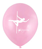 Poledancer balloons by Flexmonkey polewear